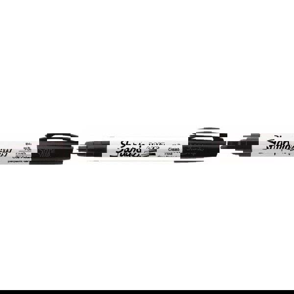 Permanent Paint Marker, Fine Bullet Tip, Black